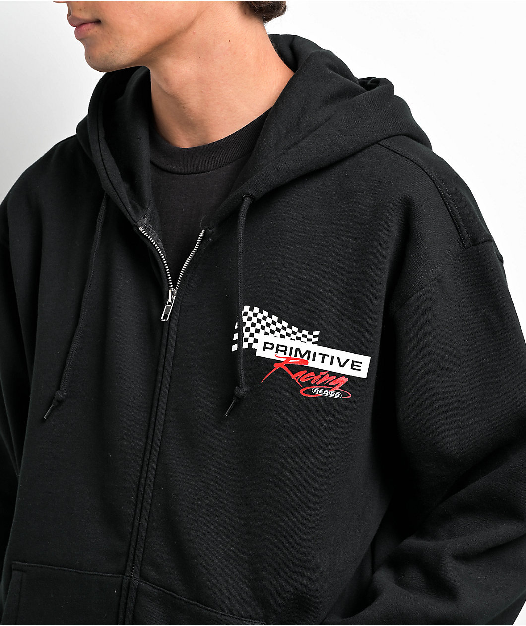 Primitive Podium Black Zip Hoodie