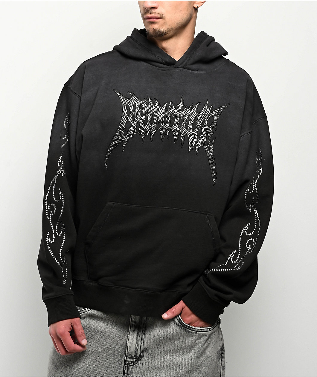 Primitive Risk Heavyweight Black Hoodie