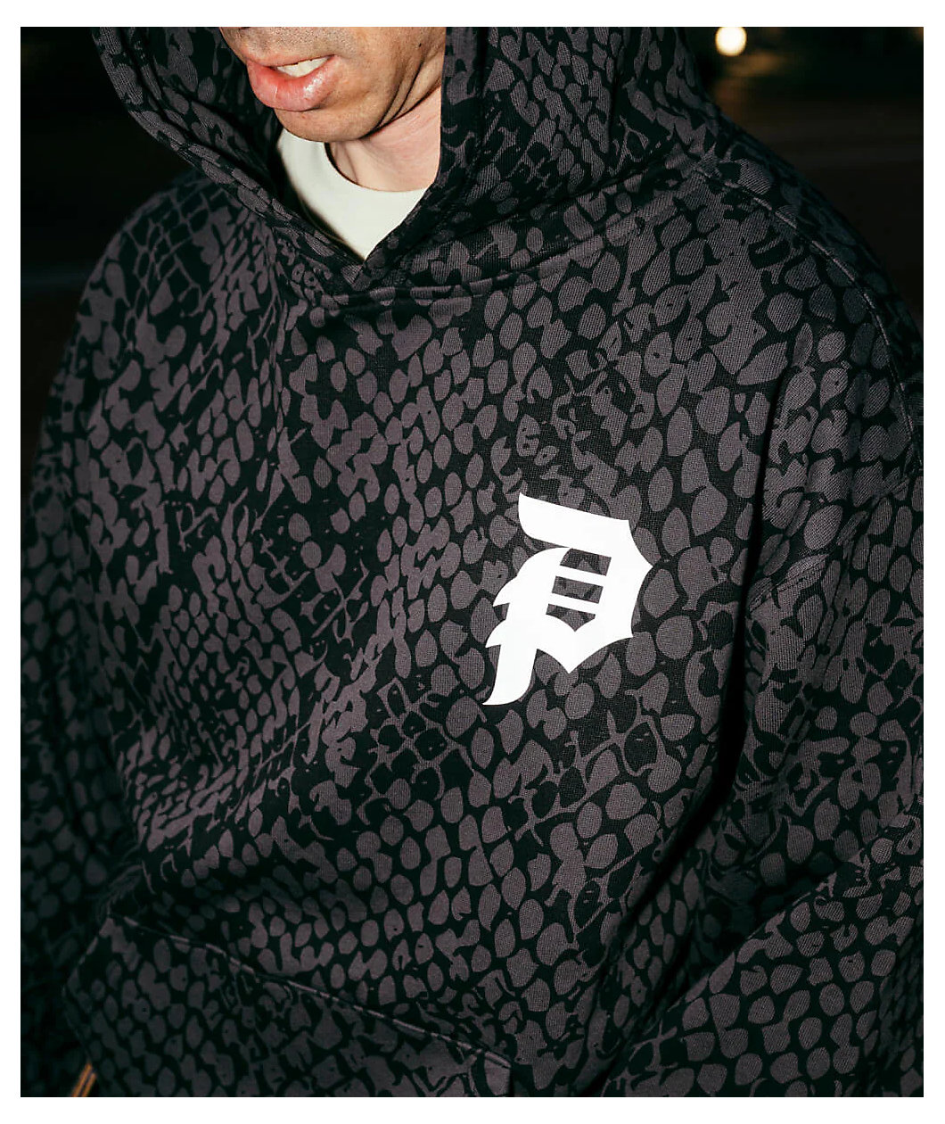 Primitive Scales Black Heavyweight Hoodie