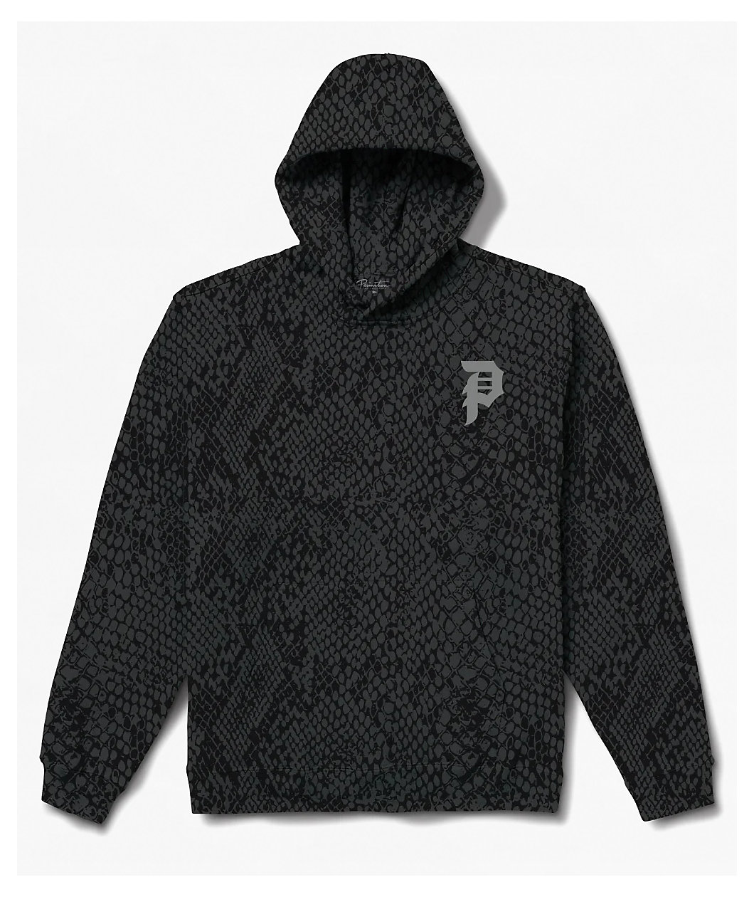 Primitive Scales Black Heavyweight Hoodie