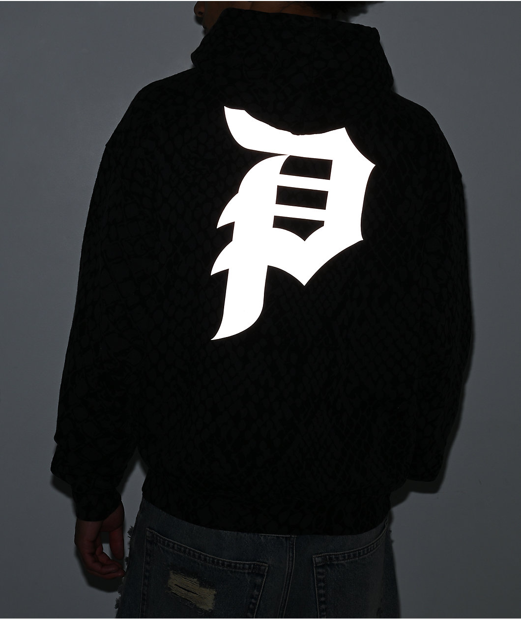 Primitive Scales Black Heavyweight Hoodie