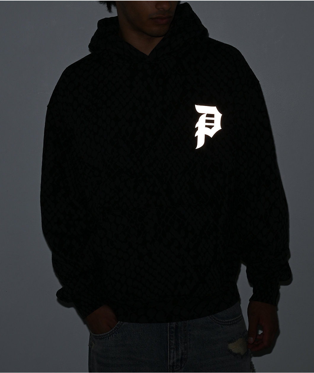 Primitive Scales Black Heavyweight Hoodie
