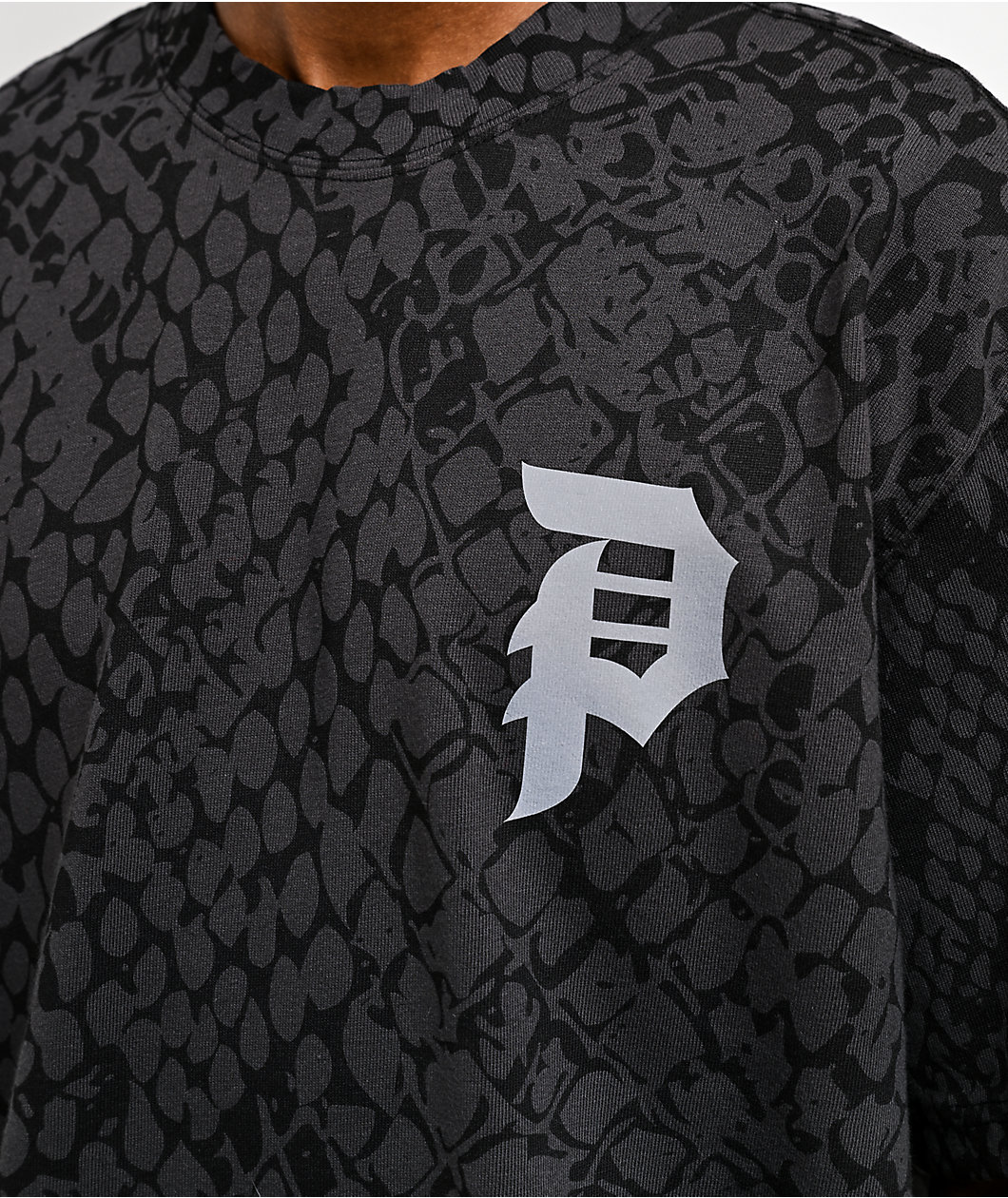 Primitive Scales Dirty P Black Heavyweight T-Shirt