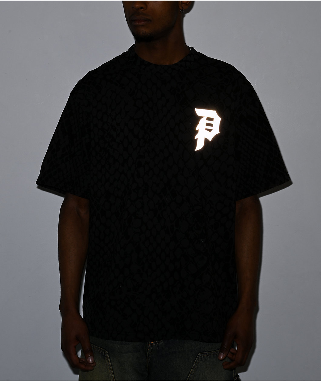 Primitive Scales Dirty P Black Heavyweight T-Shirt