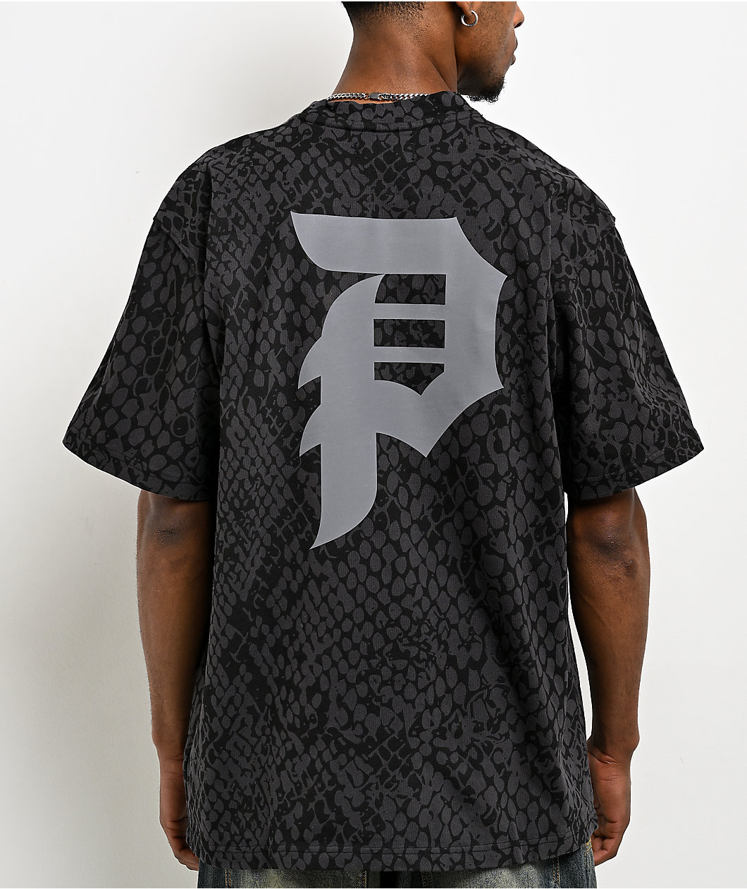 Primitive Scales Dirty P Black Heavyweight T-Shirt