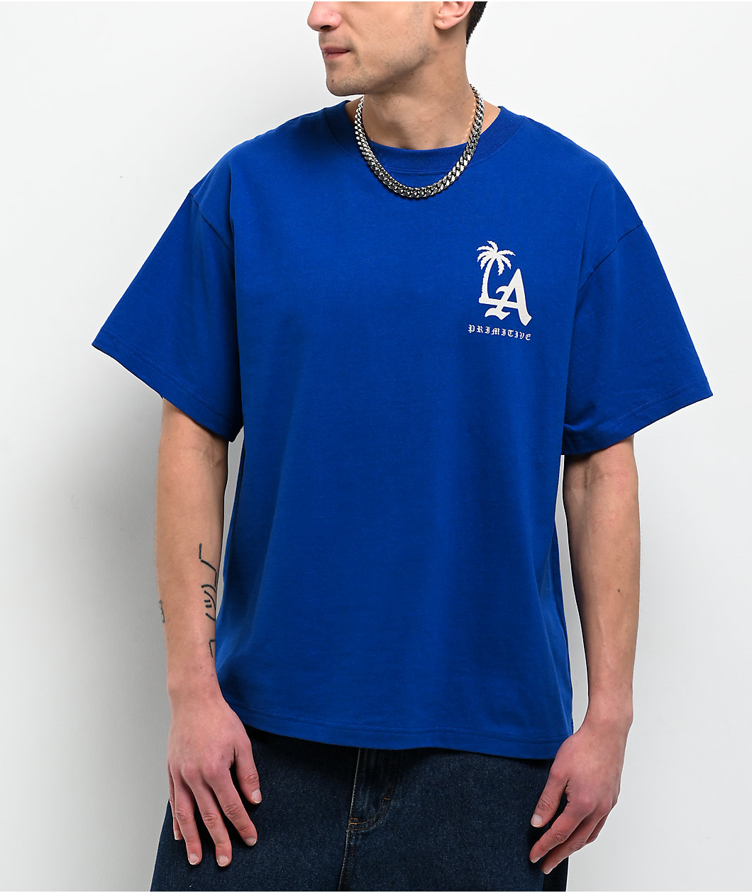 Primitive Score Royal Heavyweight T-Shirt