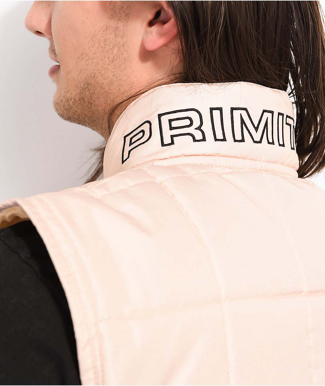 Primitive Taylor Beige Puffer Vest