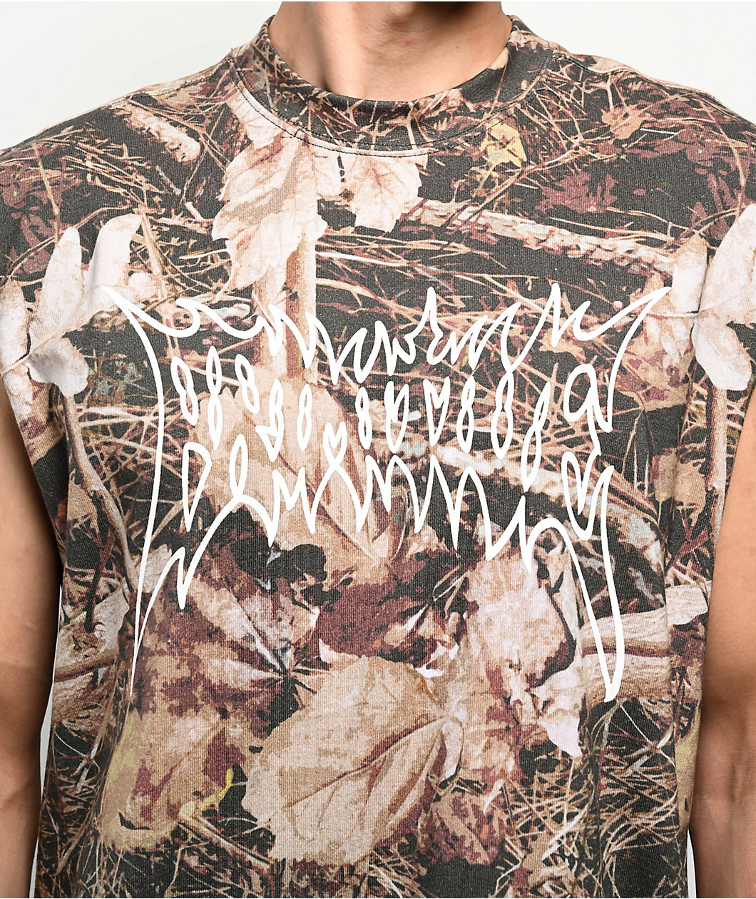 Primitive Threat Shaw Camo Heavyweight Tank Top