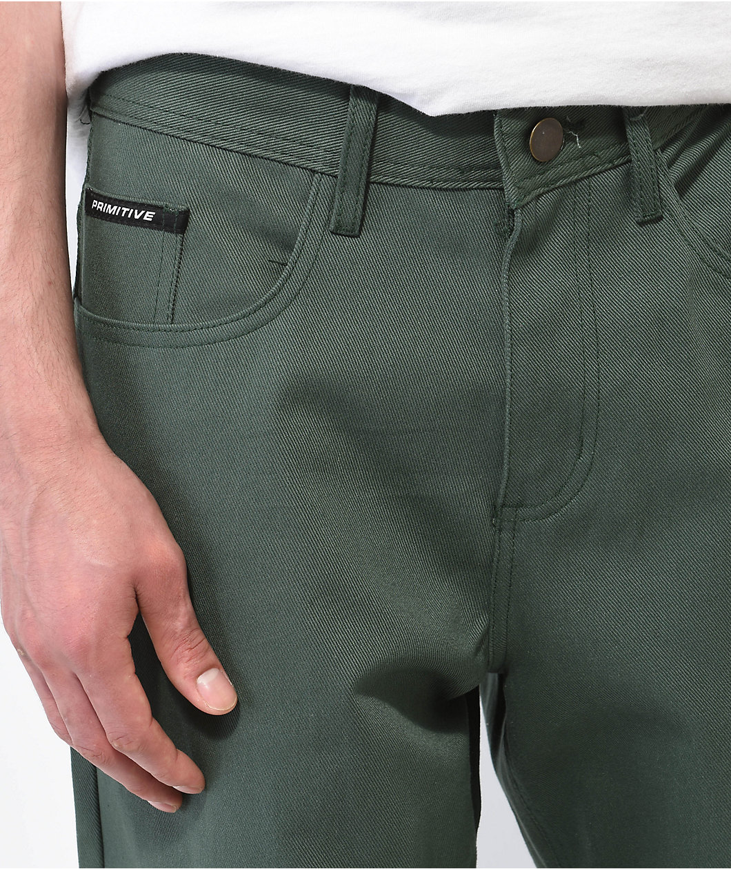 Primitive Tiago Green Denim Jeans