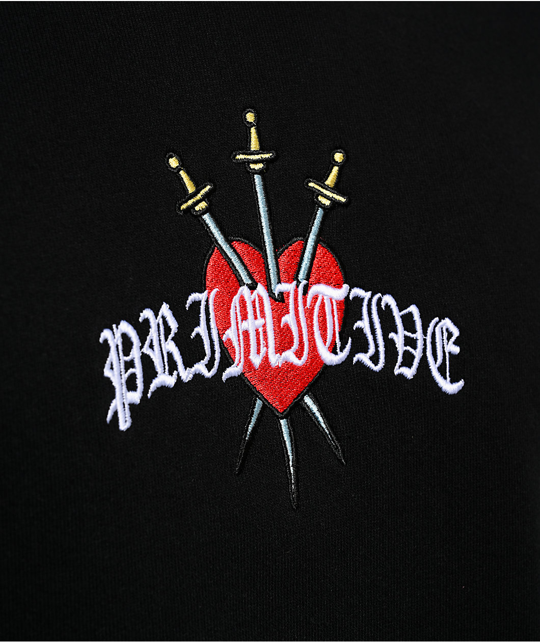 Primitive Triumph Black Heavyweight Hoodie