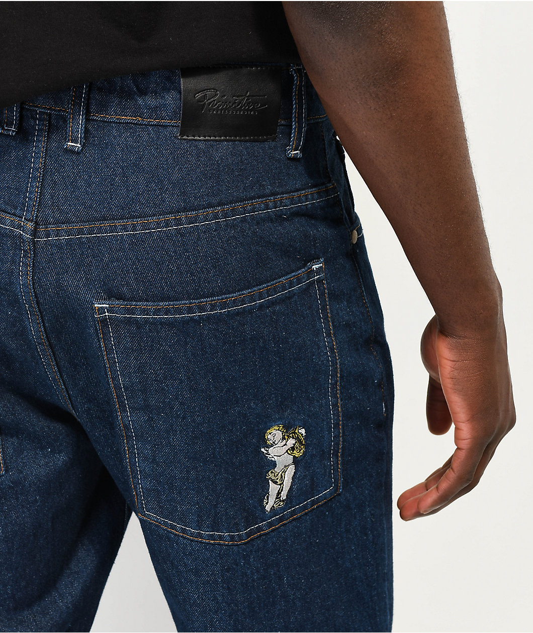 Primitive Union Dark Wash Denim Jeans