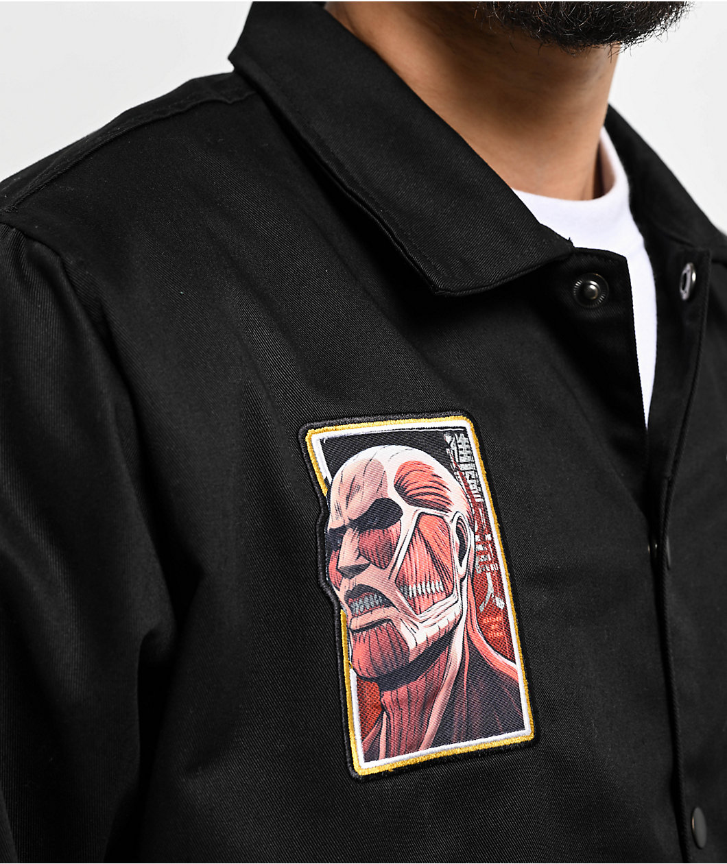 Primitive x Attack On Titan Black Jacket