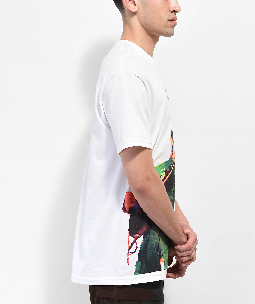Primitive x Bob Marley Wild One White T-Shirt