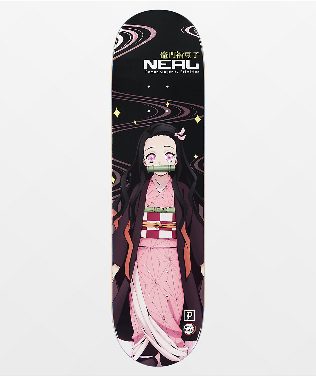 Primitive x Demon Slayer Neal Nezuko 8.1" Skateboard Deck