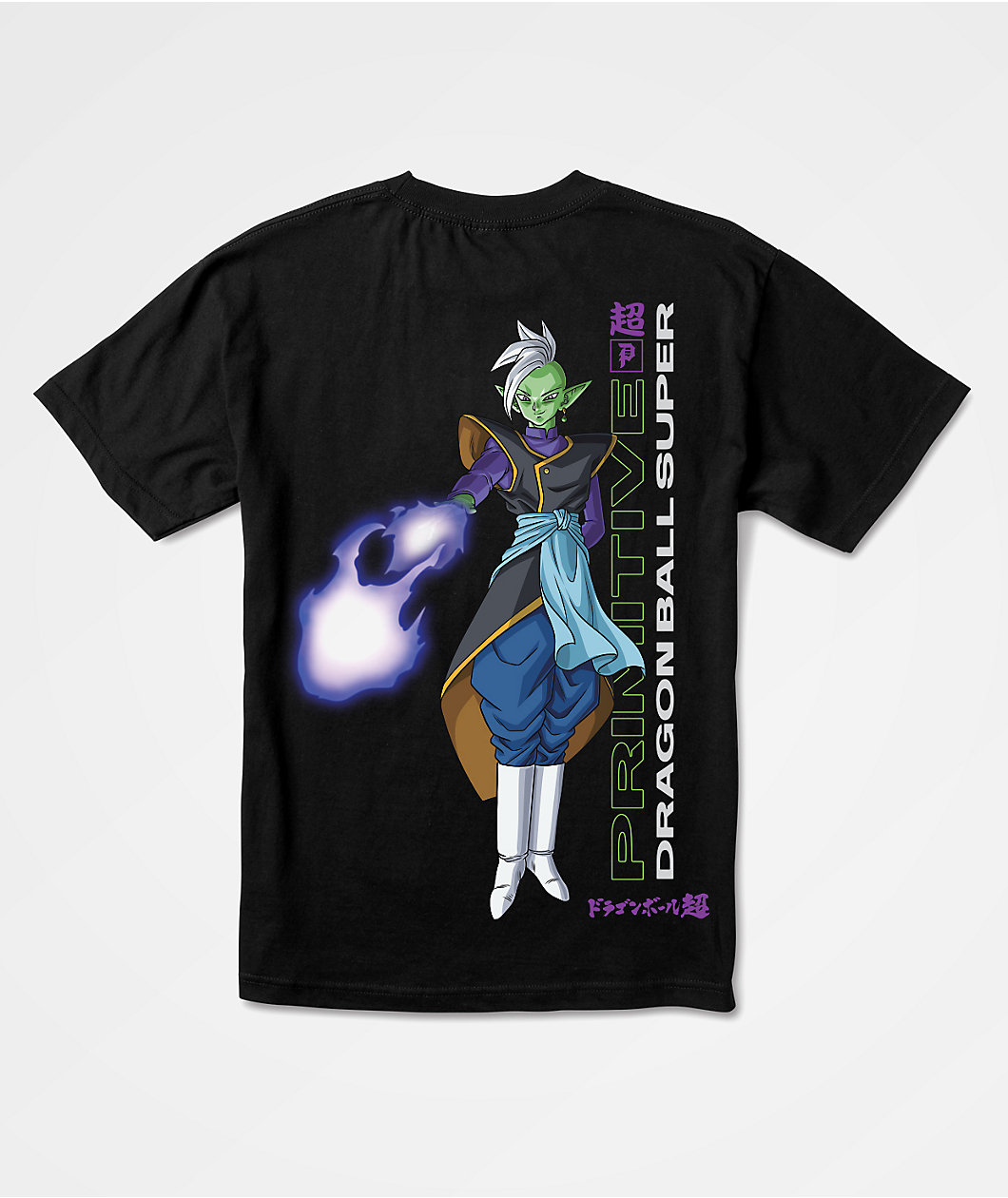 Primitive x Dragon Ball Super Zamasu Black T-Shirt