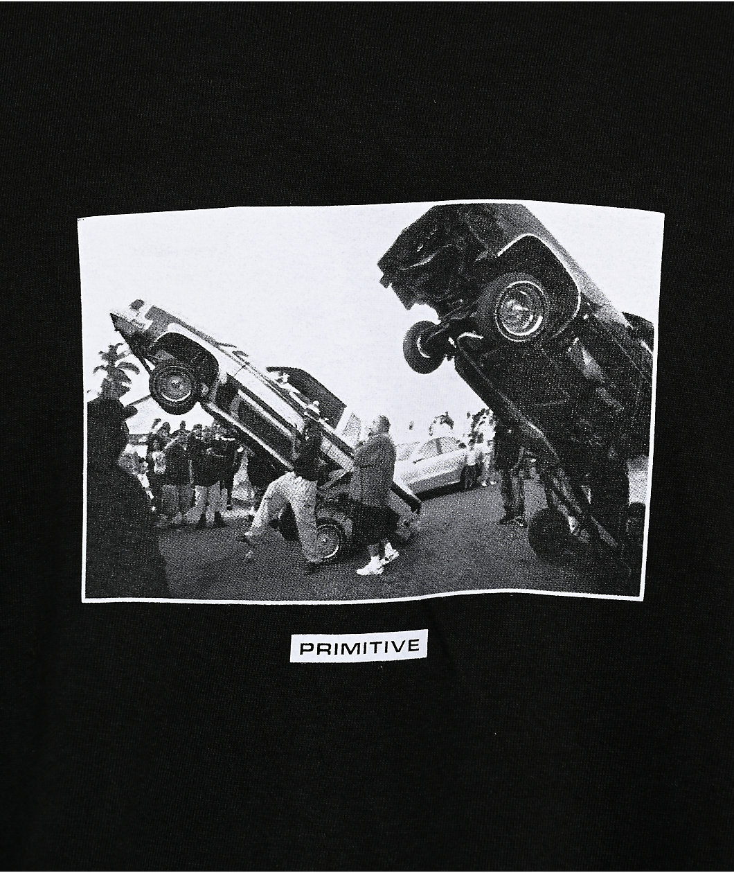 Primitive x Estevan Oriol Bounce Black Boxy T-Shirt