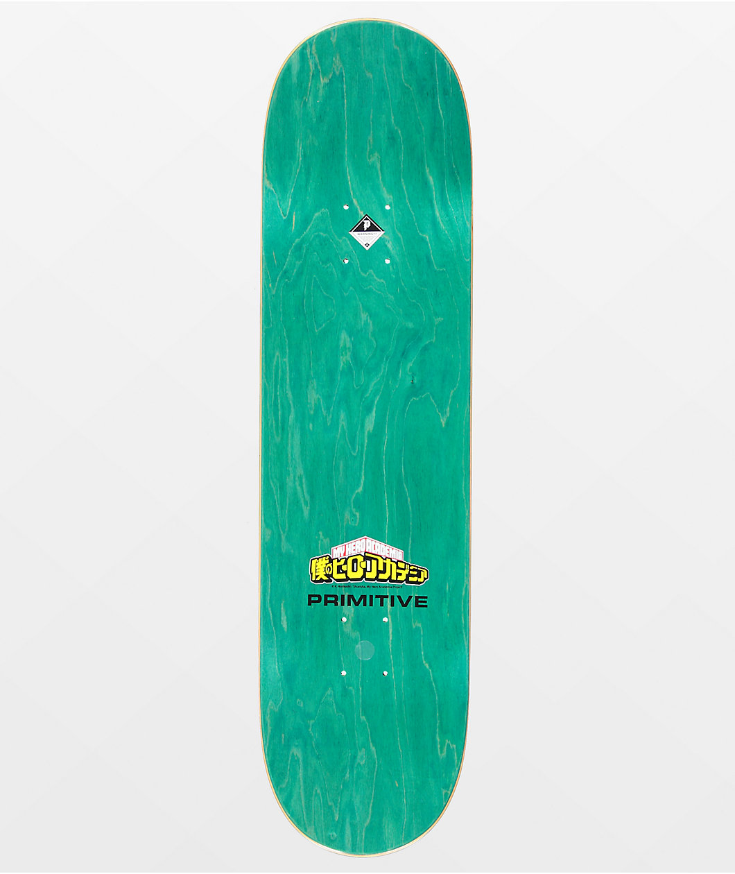 Primitive x My Hero Academia Full Cowl 8.25" Skateboard Deck