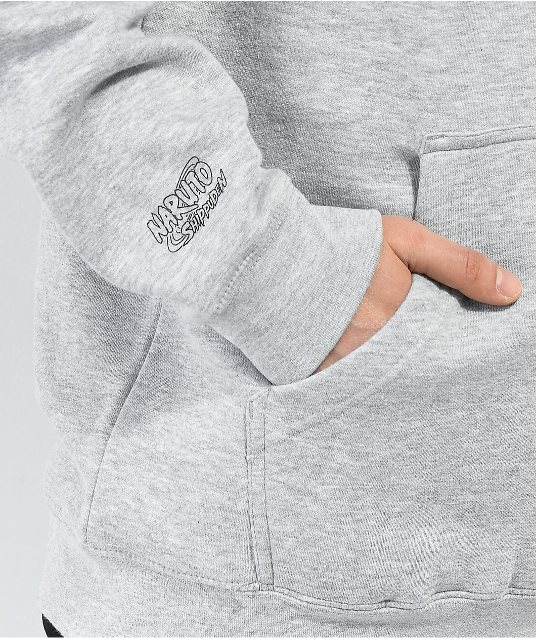 Primitive x Naruto Shippuden Akatsuki Grey Hoodie