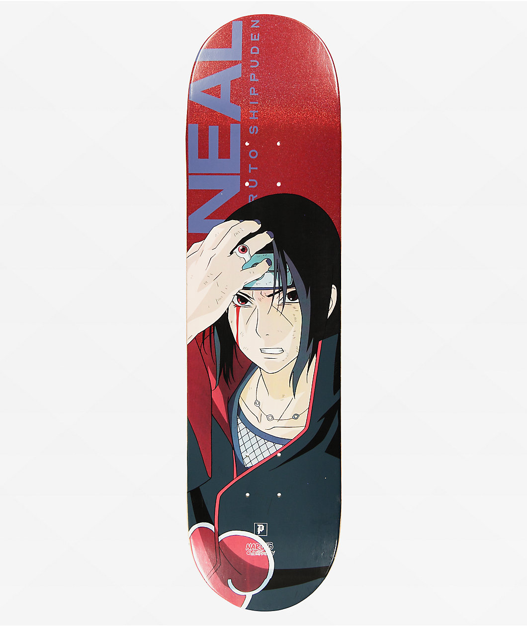 Primitive x Naruto Shippuden Neal Itachi 8.125" Skateboard Deck
