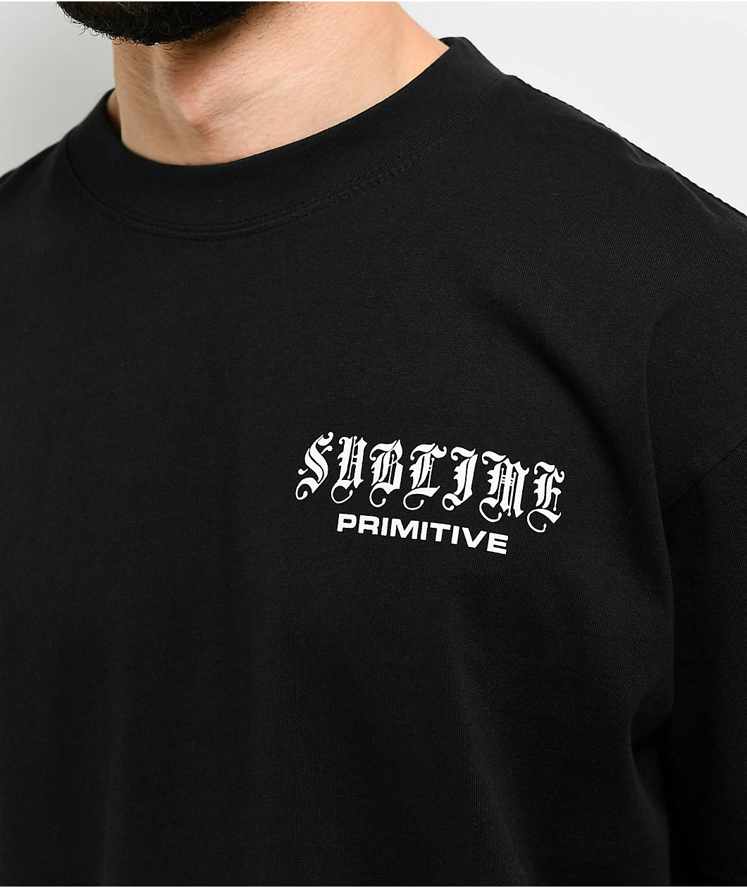 Primitive x Sublime Neighbors Black T-Shirt
