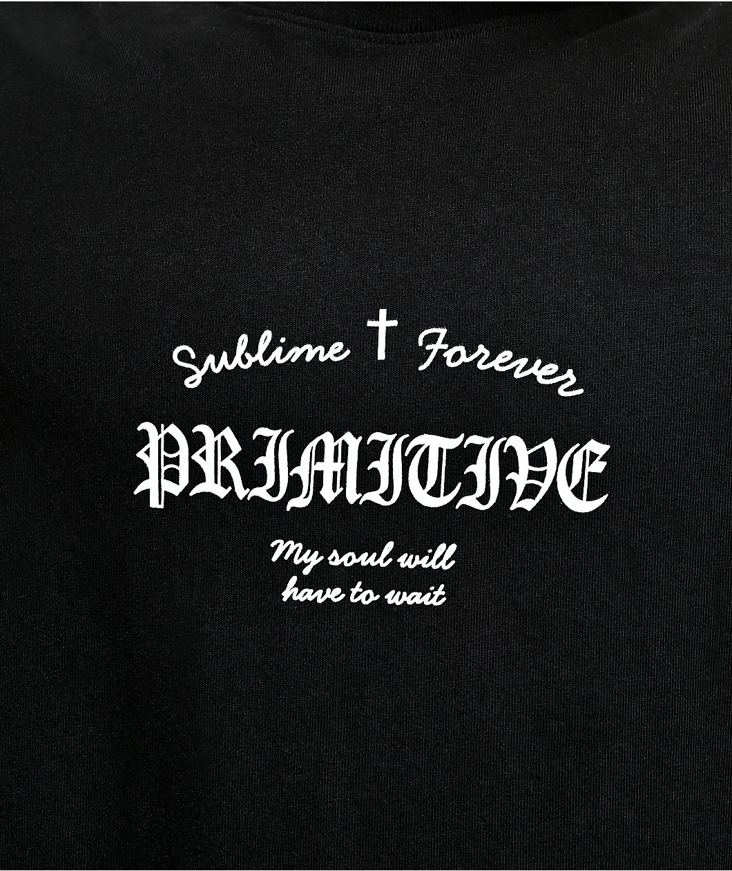 Primitive x Sublime Santeria Black Heavyweight T-Shirt