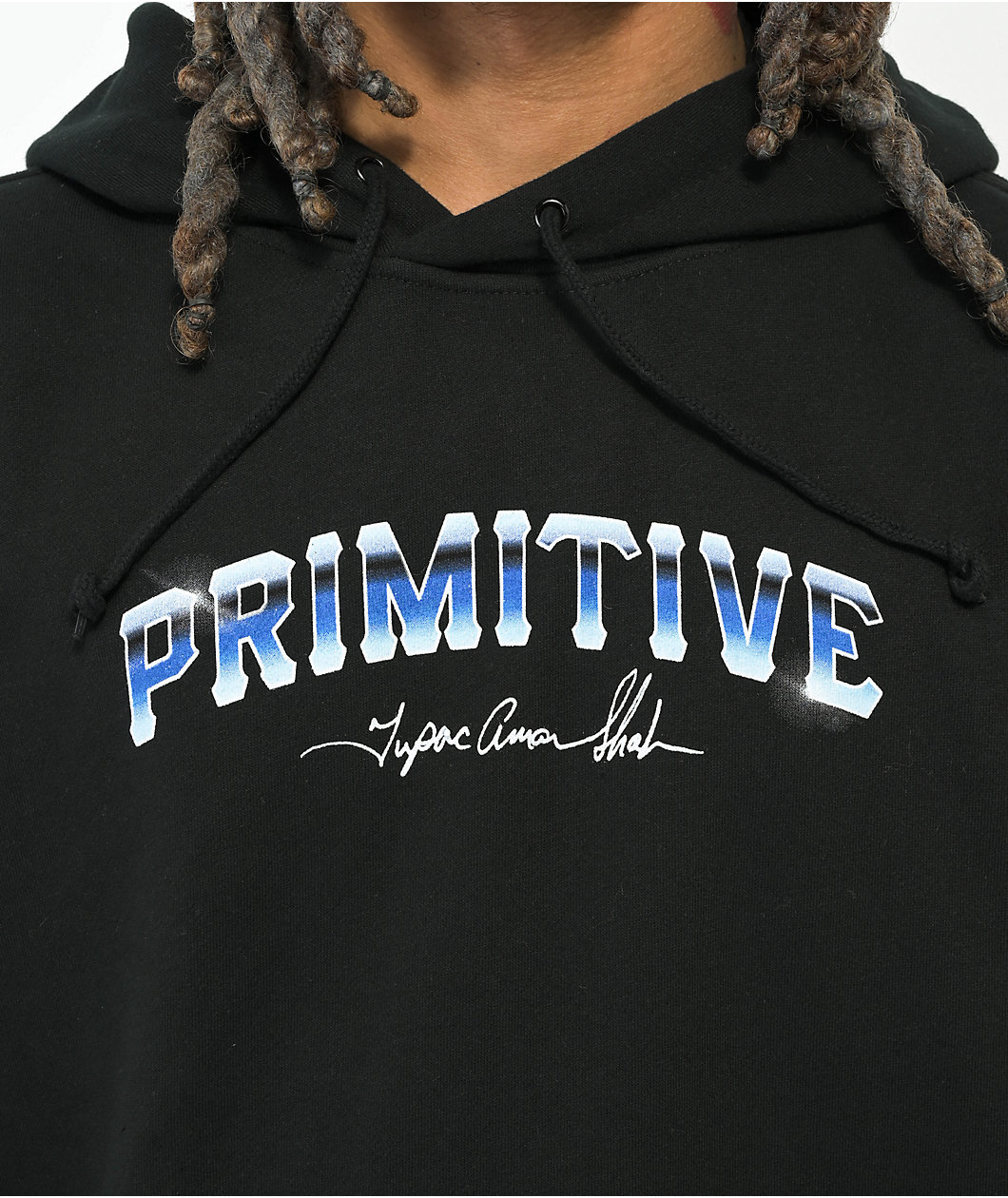 Primitive x Tupac Shine II Black Hoodie