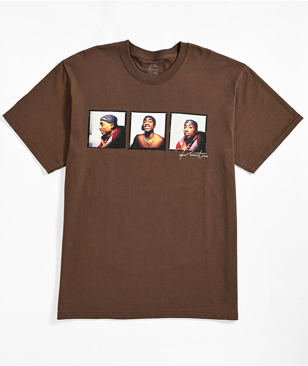 Primitive x Tupac Truth Brown T-Shirt