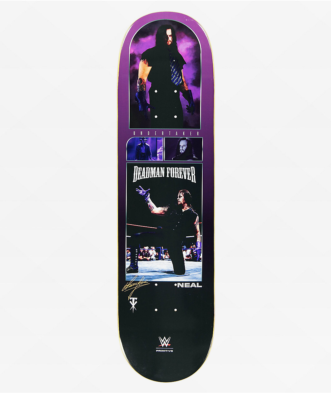 Primitive x WWE Neal Deadman 8.125" Skateboard Deck