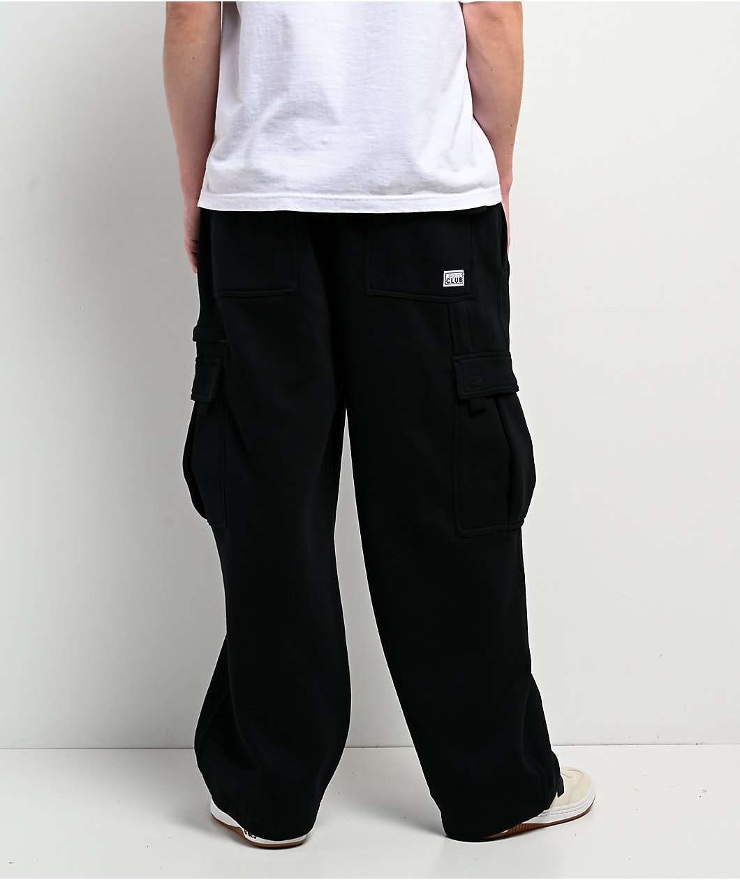 Pro Club Black Heavyweight Cargo Sweatpants