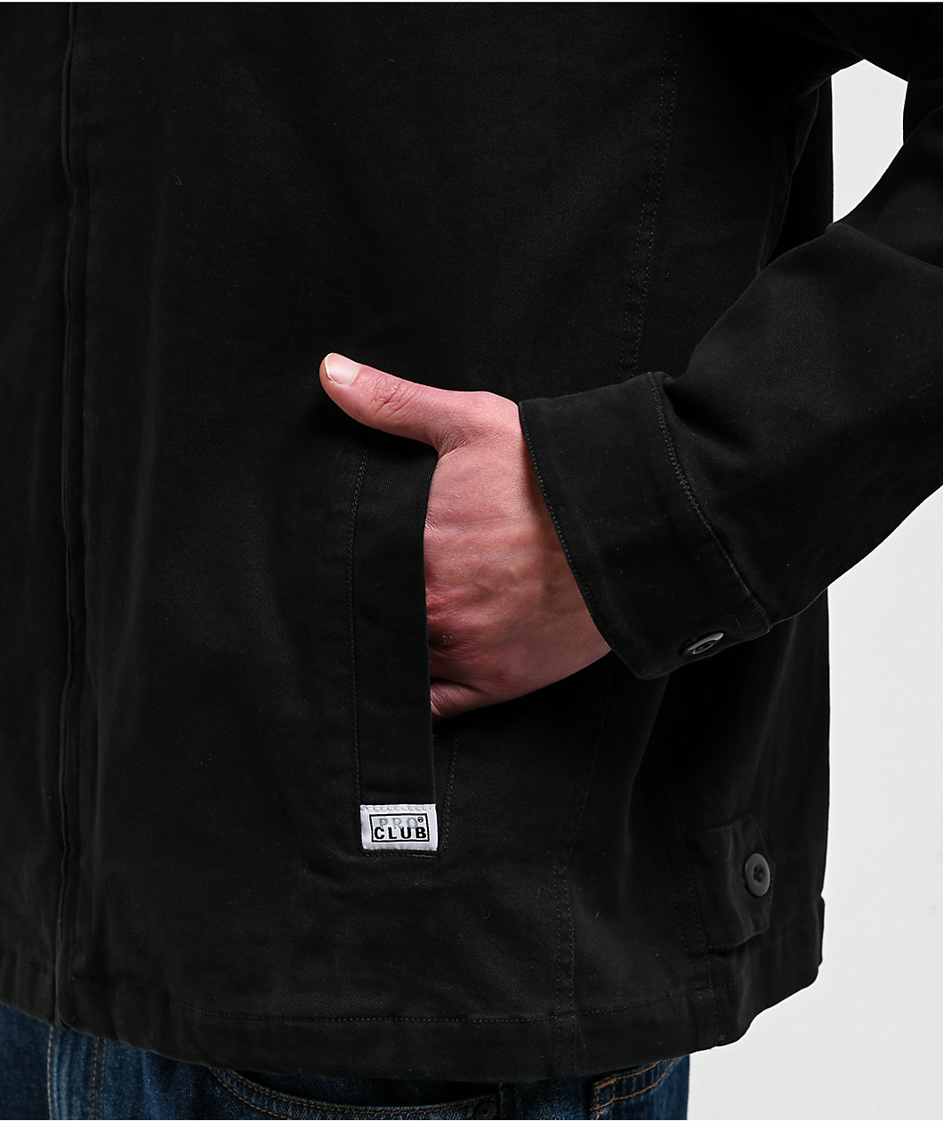 Pro Club Black Mechanic Jacket