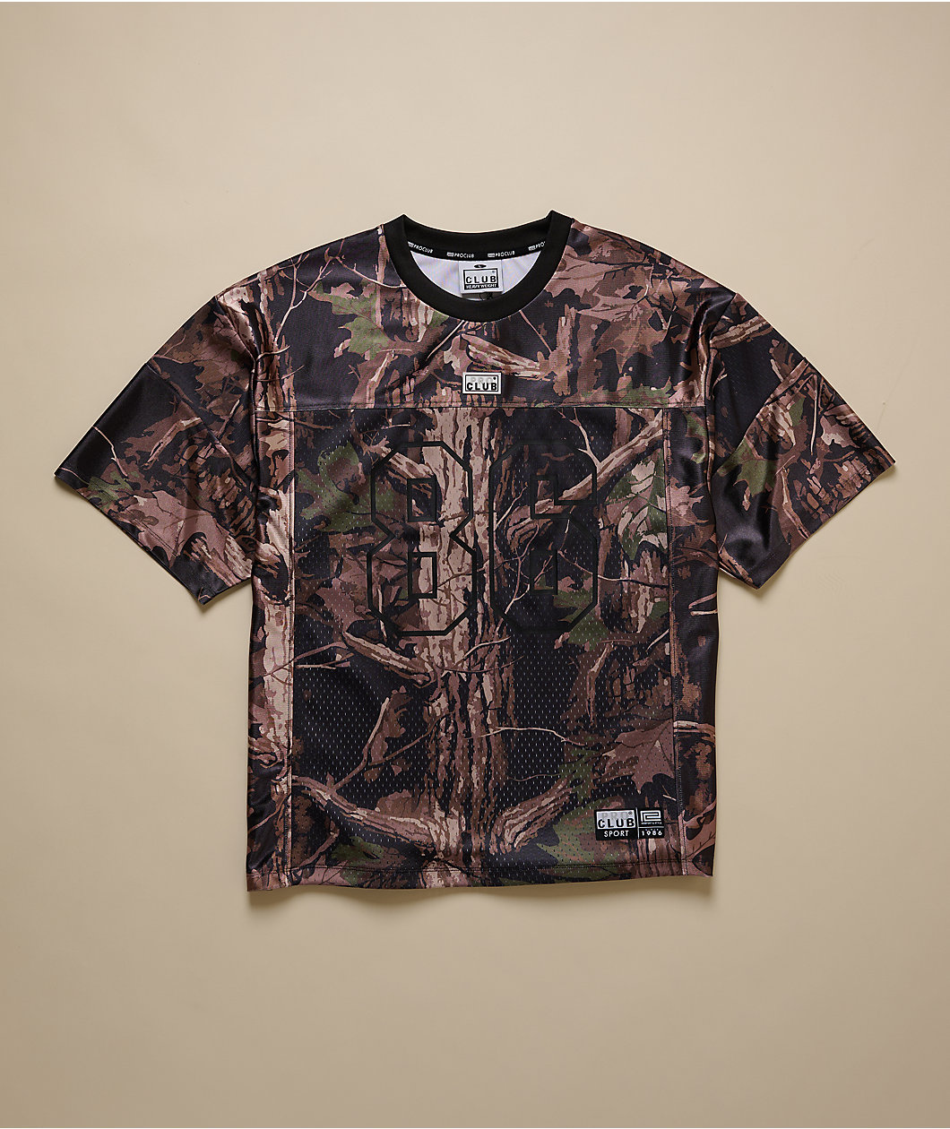 Pro Club Camo Heavyweight Football Jersey