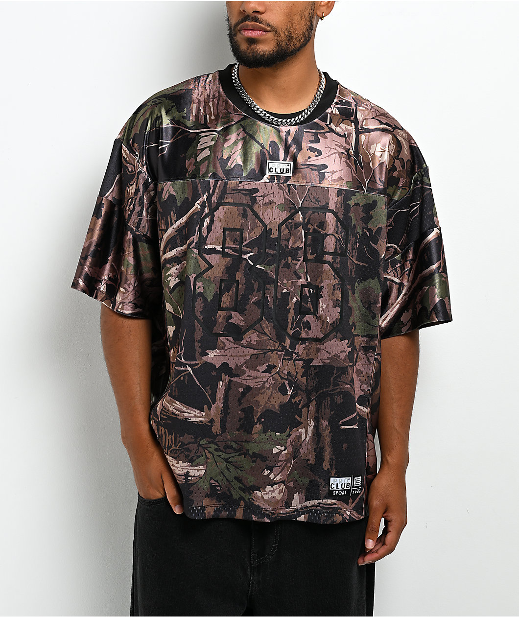 Pro Club Camo Heavyweight Football Jersey