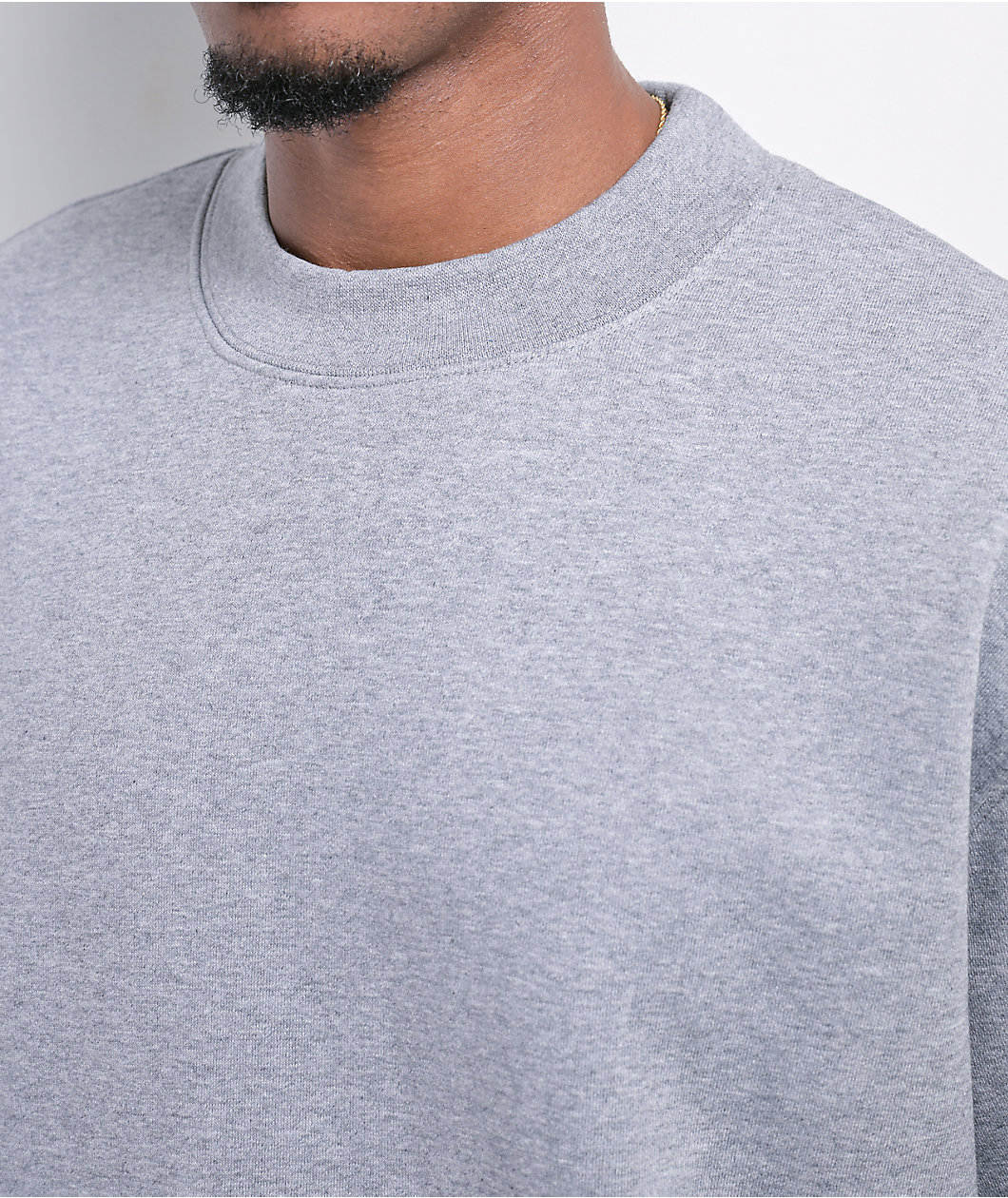 Pro Club Heavyweight Grey Crewneck Sweatshirt