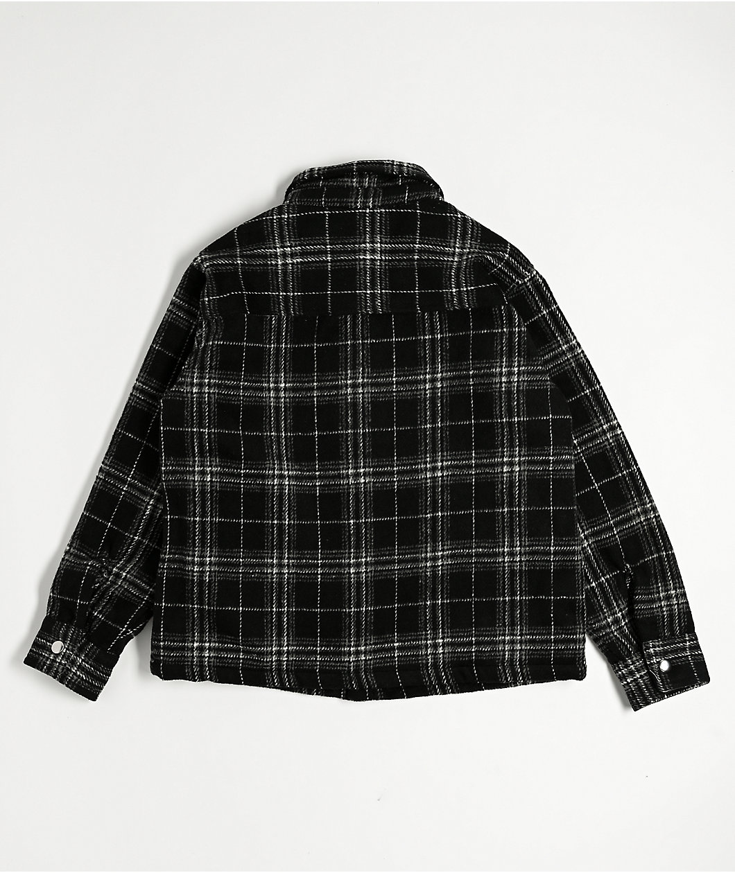Pro Club Kids Black Plaid Flannel Jacket