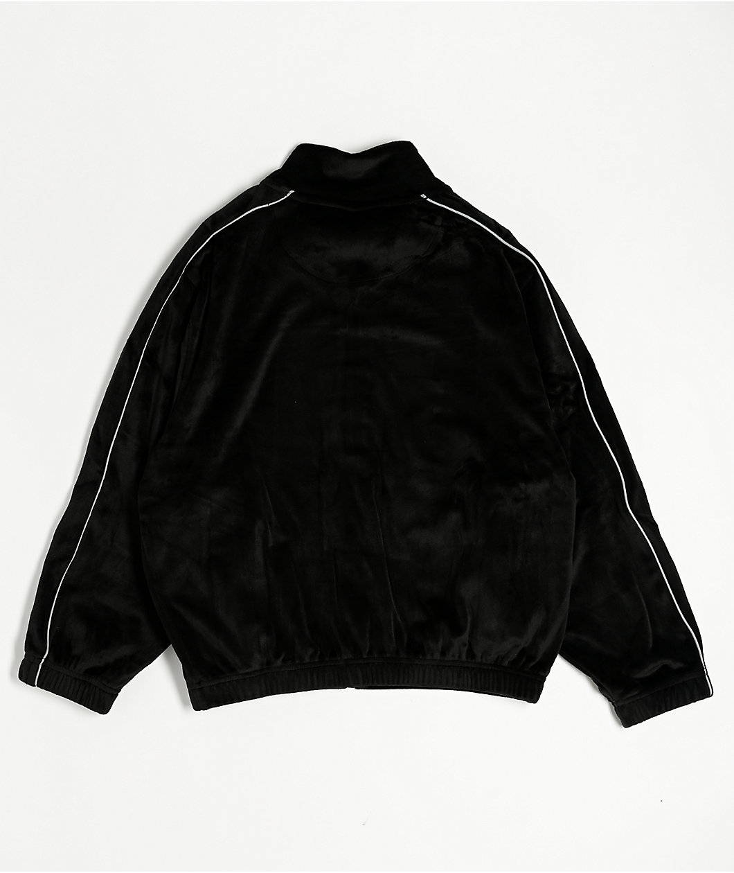 Pro Club Kids Black Velour Track Jacket