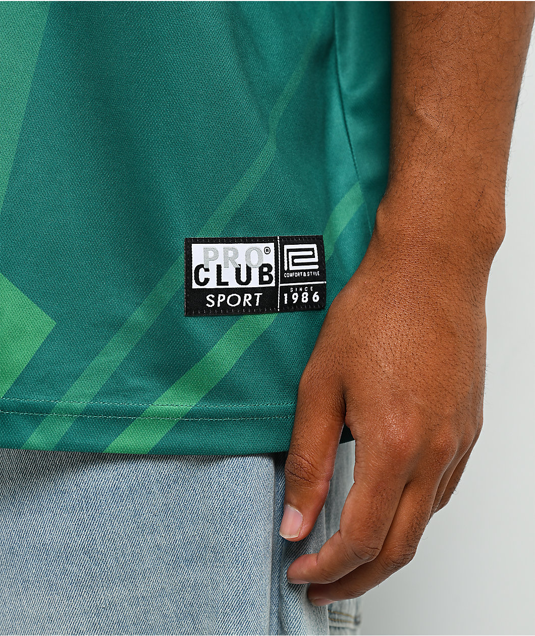 Pro Club Mexico Green Soccer Jersey