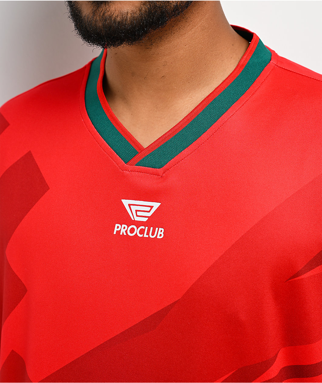 Pro Club Portugal Red Soccer Jersey