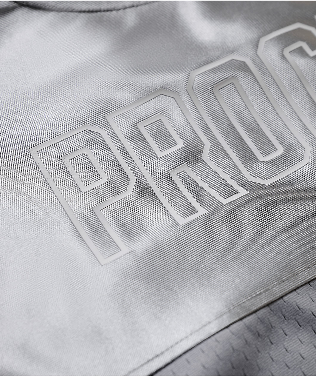 Pro Club Silver Heavyweight Football Jersey
