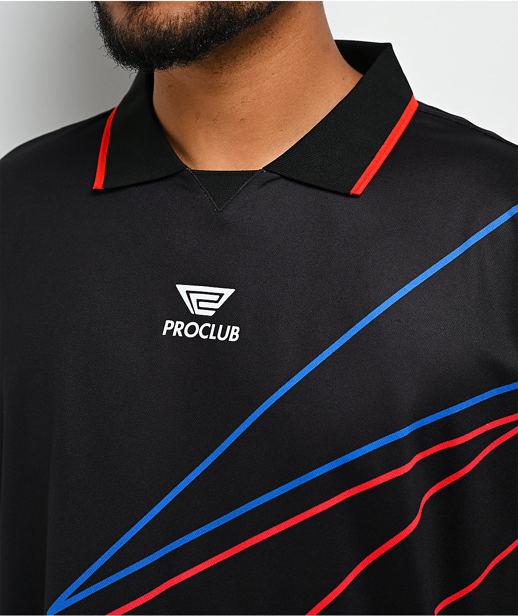 Pro Club USA Black Soccer Jersey