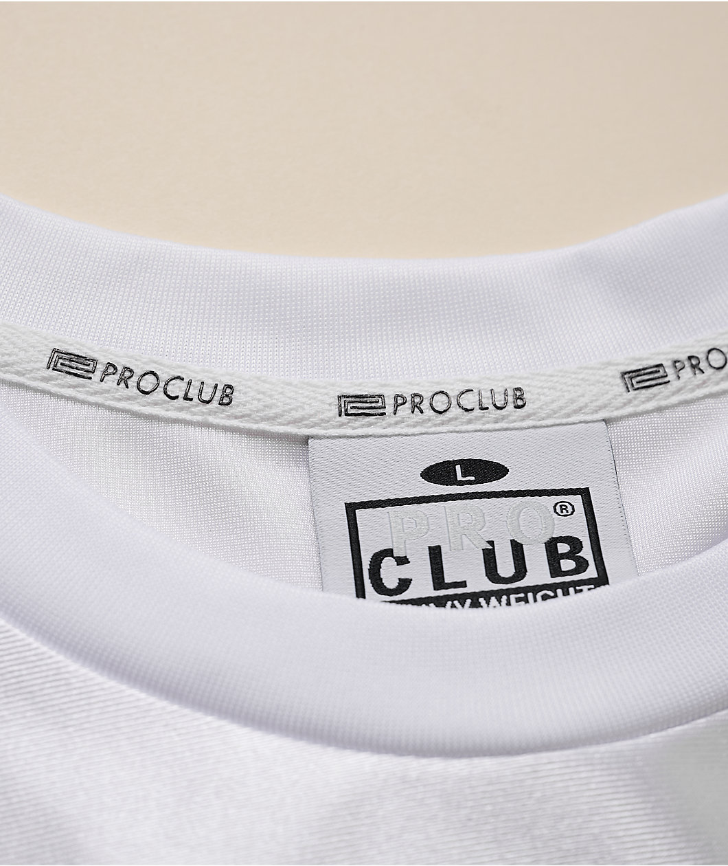 Pro Club White Heavyweight Football Jersey