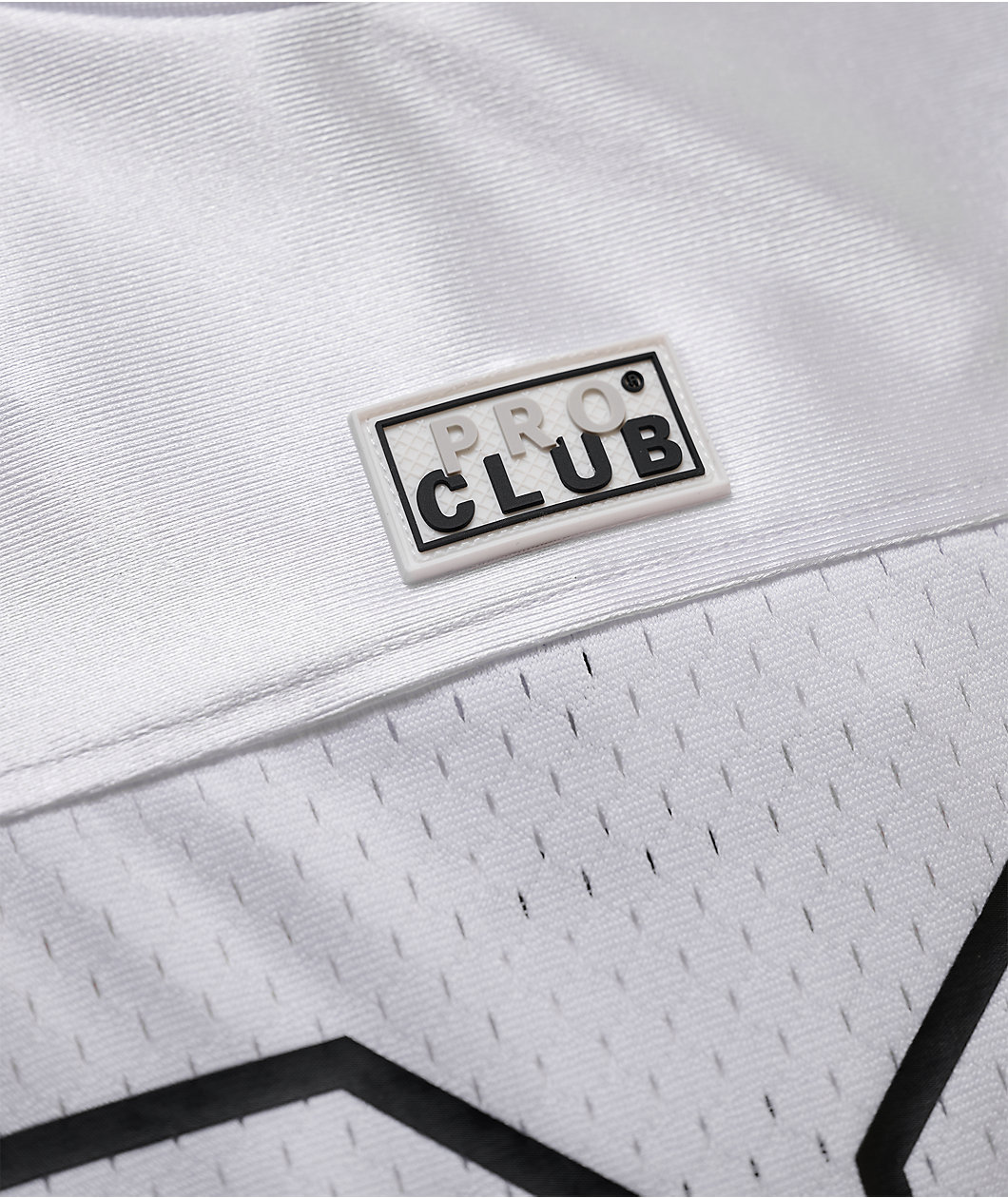 Pro Club White Heavyweight Football Jersey