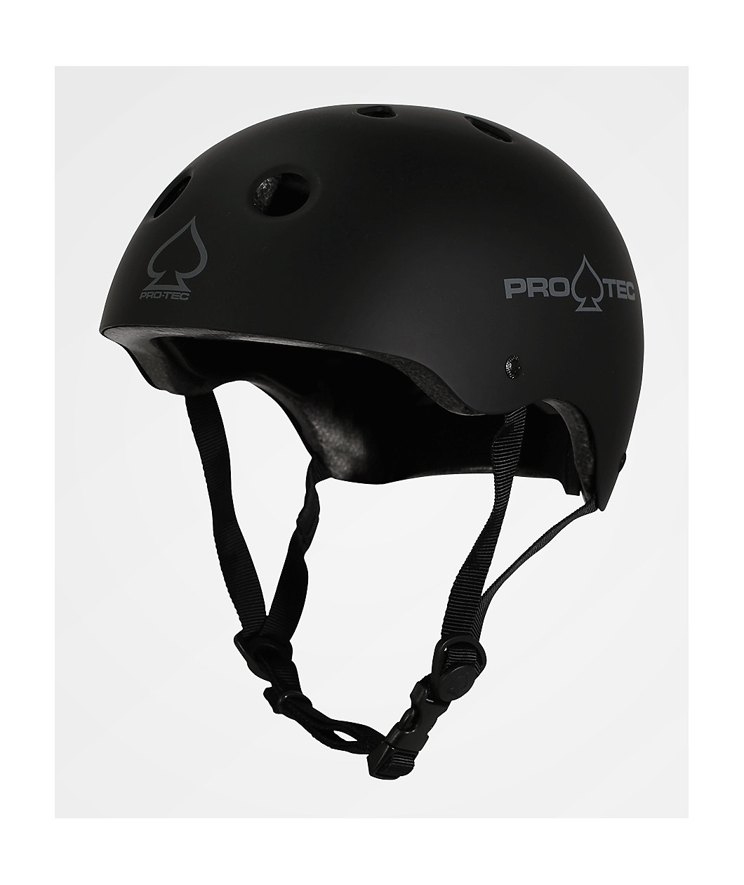 Pro-Tec CPSC Classic Matte Black Skateboard Helmet