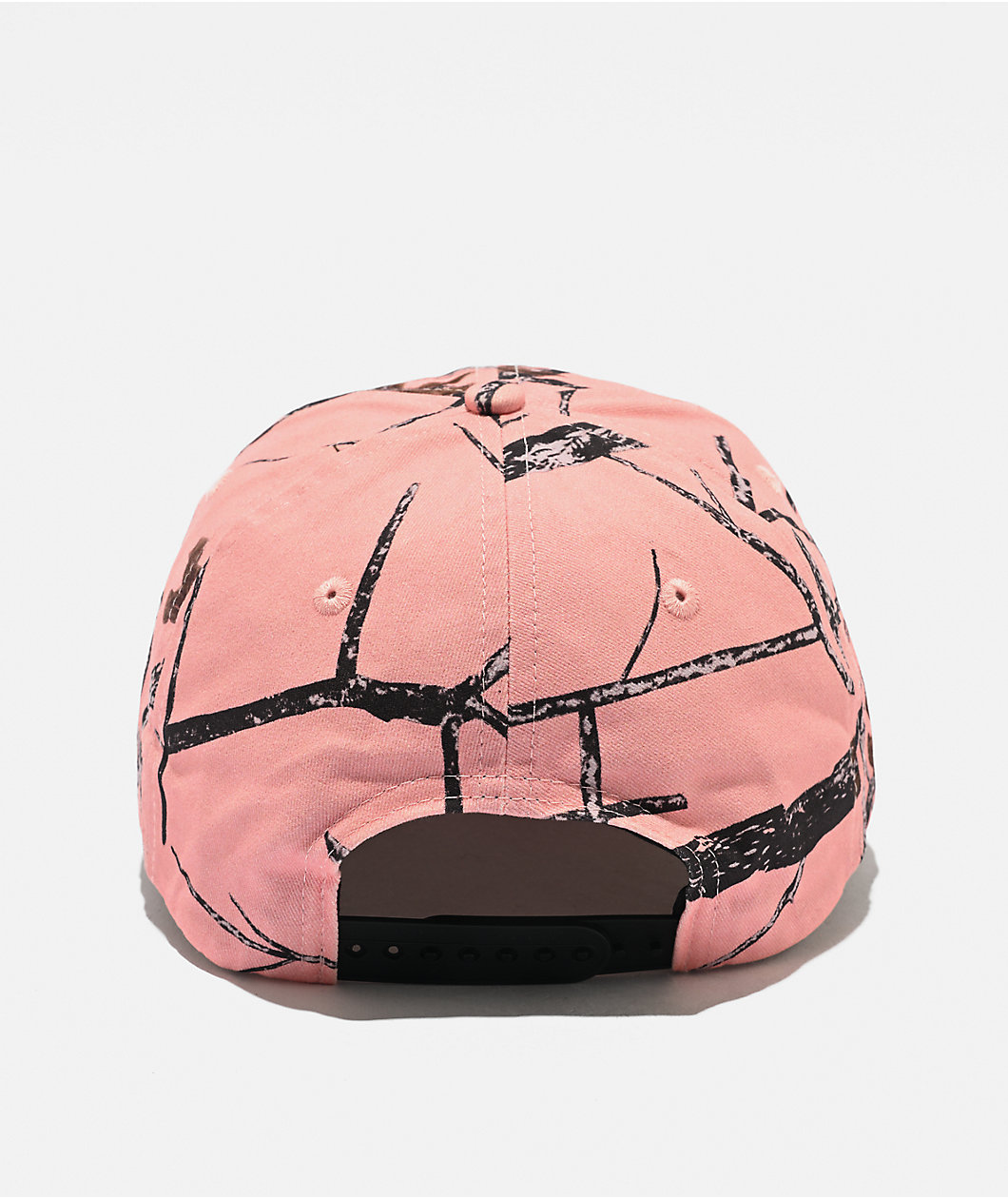 Public College Pink Camo Snapback Hat