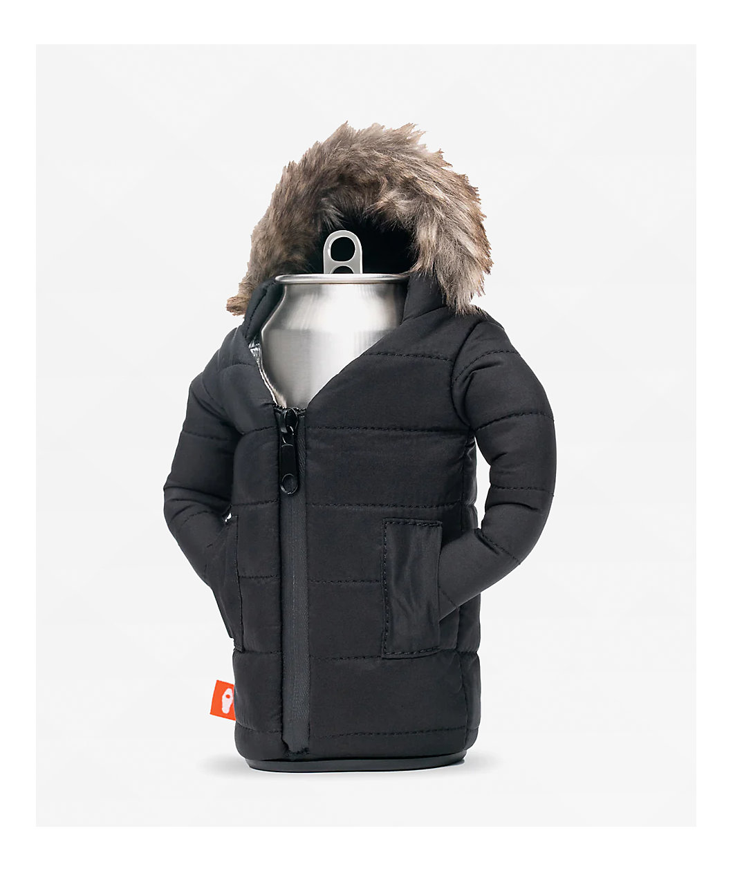 Puffin The Pahka Plus Black Can Cooler