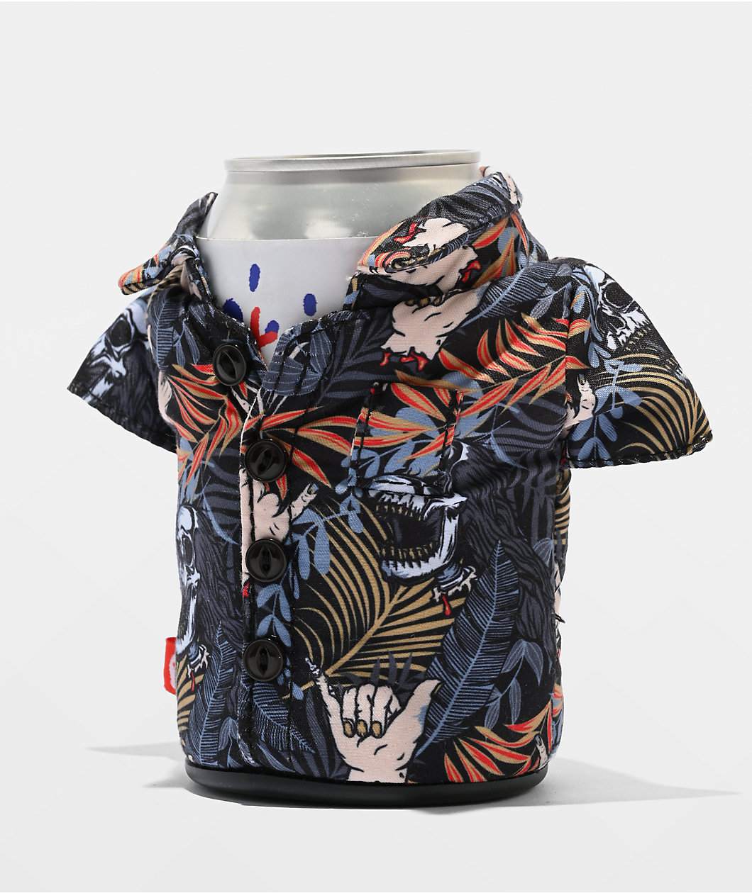 Puffin x Liquid Death The Deathy Bahama Aloha Shirt Can Cooler