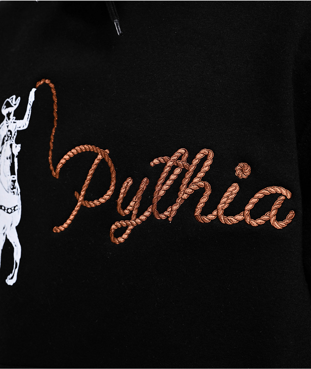 Pythia Lasso Black Hoodie