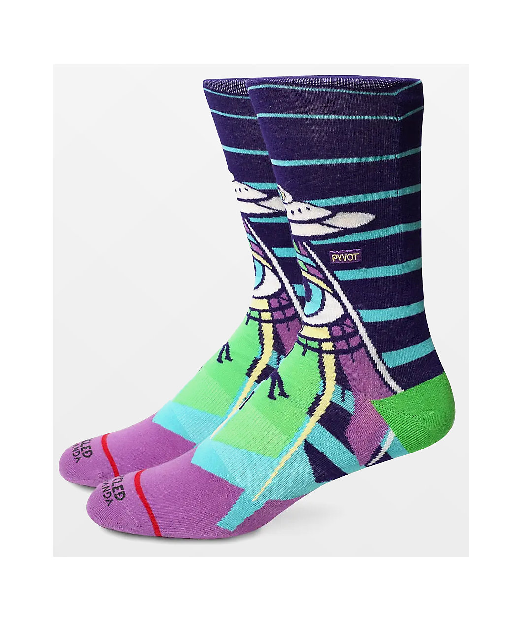 Pyvot Taken By Money Crew Socks