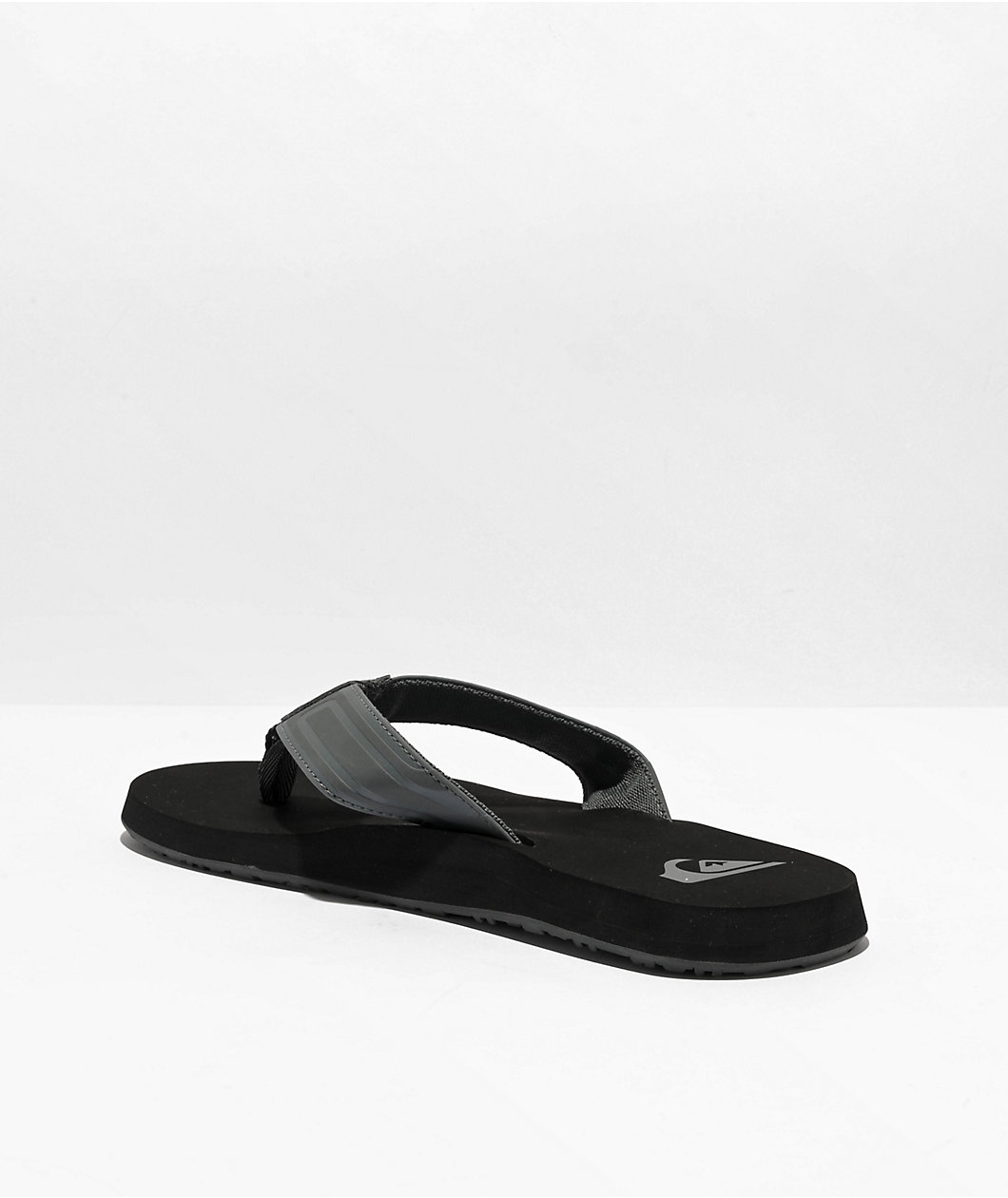 Quicksilver Monkey Wrench Black & Core Grey Sandals