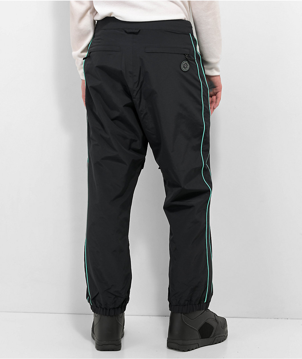 Quicksilver Snow Down Black 15K Snowboard Pants