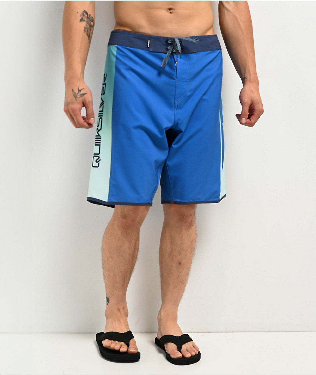 Quiksilver Surfsilk Holmes Nebulas Blue Board Shorts